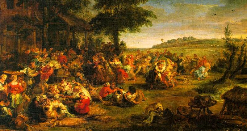 Peter Paul Rubens The Village Wedding oil painting image